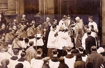 Eastern Vigil in 1930s - Westminster Cathedral